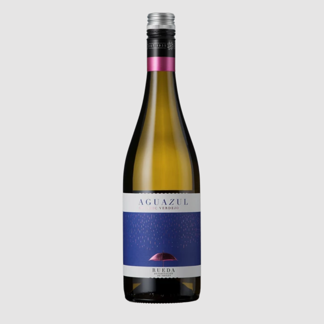 Aguazul, Verdejo Organic, Bodegas Pisuerga, Castilla y León, Spain