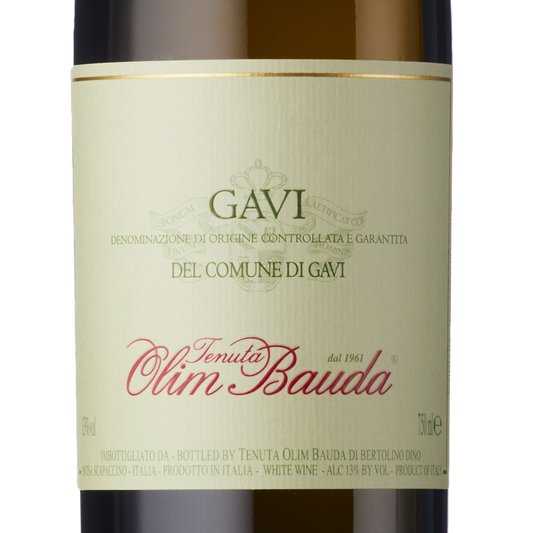 Gavi del Comune di Gavi, DOCG, Tenuta Olim Bauda, Piedmont, Italy