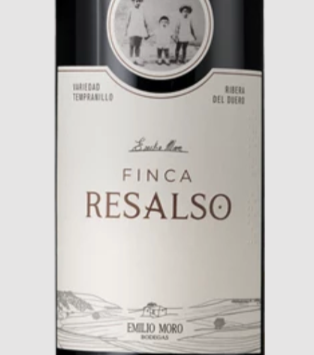 Bodegas Emilio Moro, Finca Resalso, DO Ribera del Duero, Spain, 2023