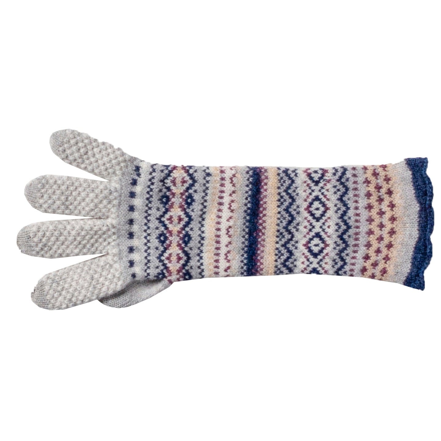 Alpine Scallop Edge Gloves - Arctic