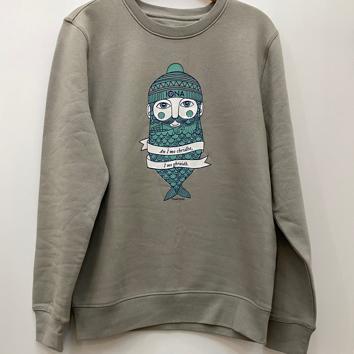 Iona Fisherman Sweatshirt - Opal