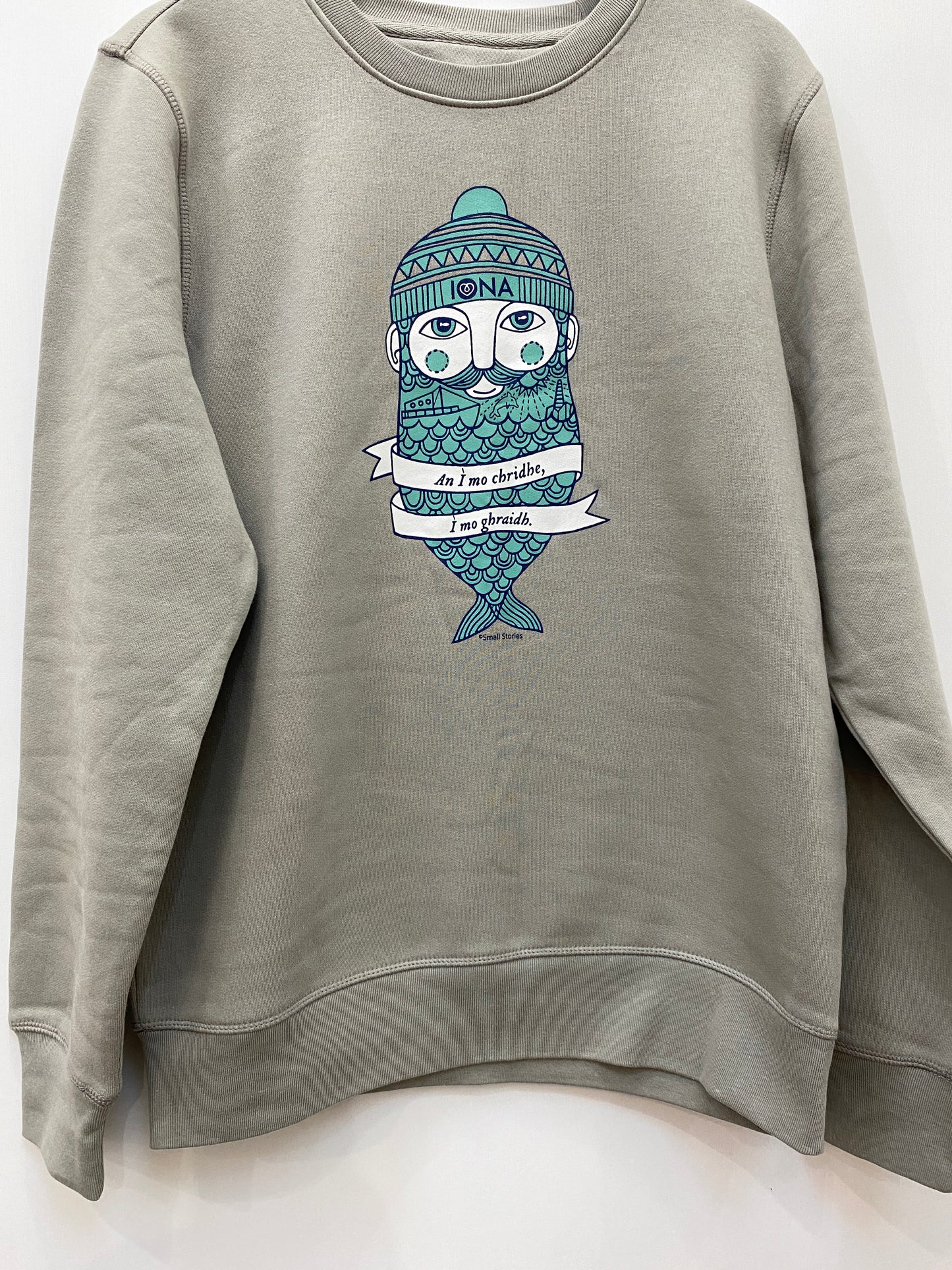 Iona Fisherman Sweatshirt - Opal