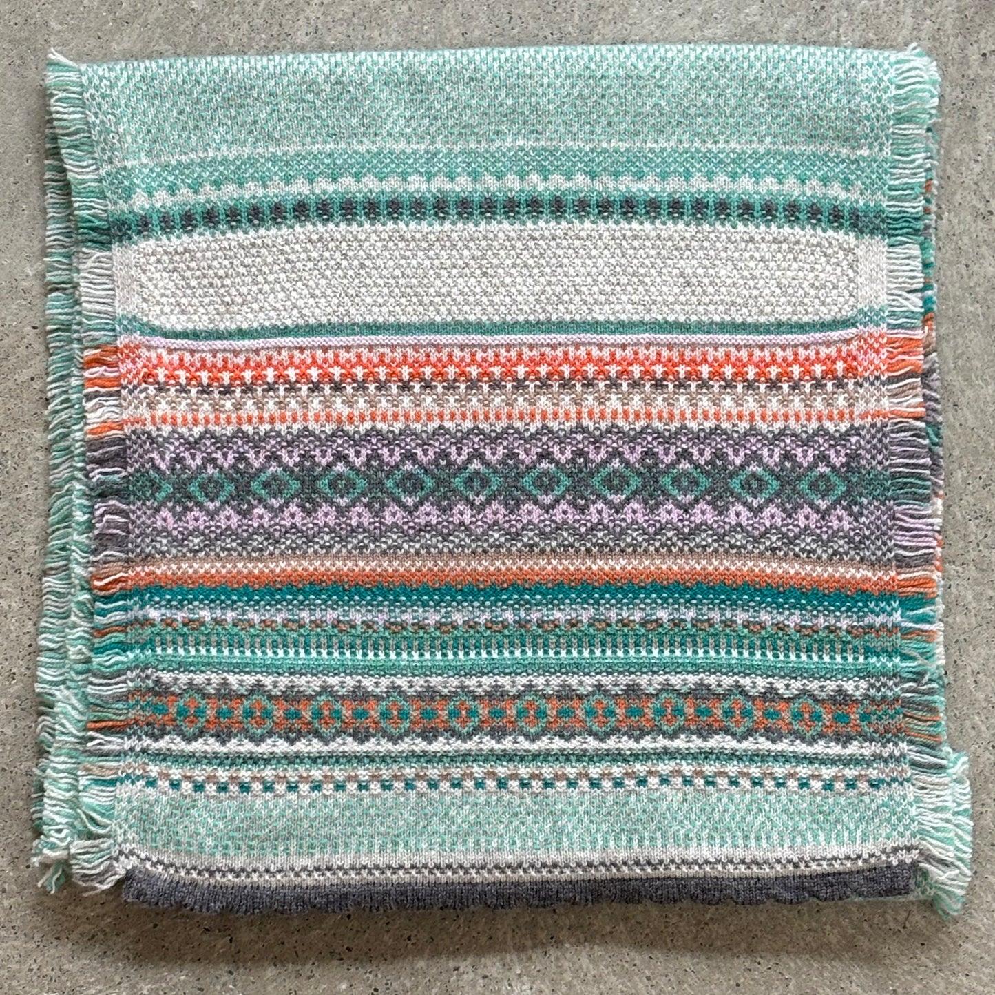 Alpine Fairisle Scarf - Elder