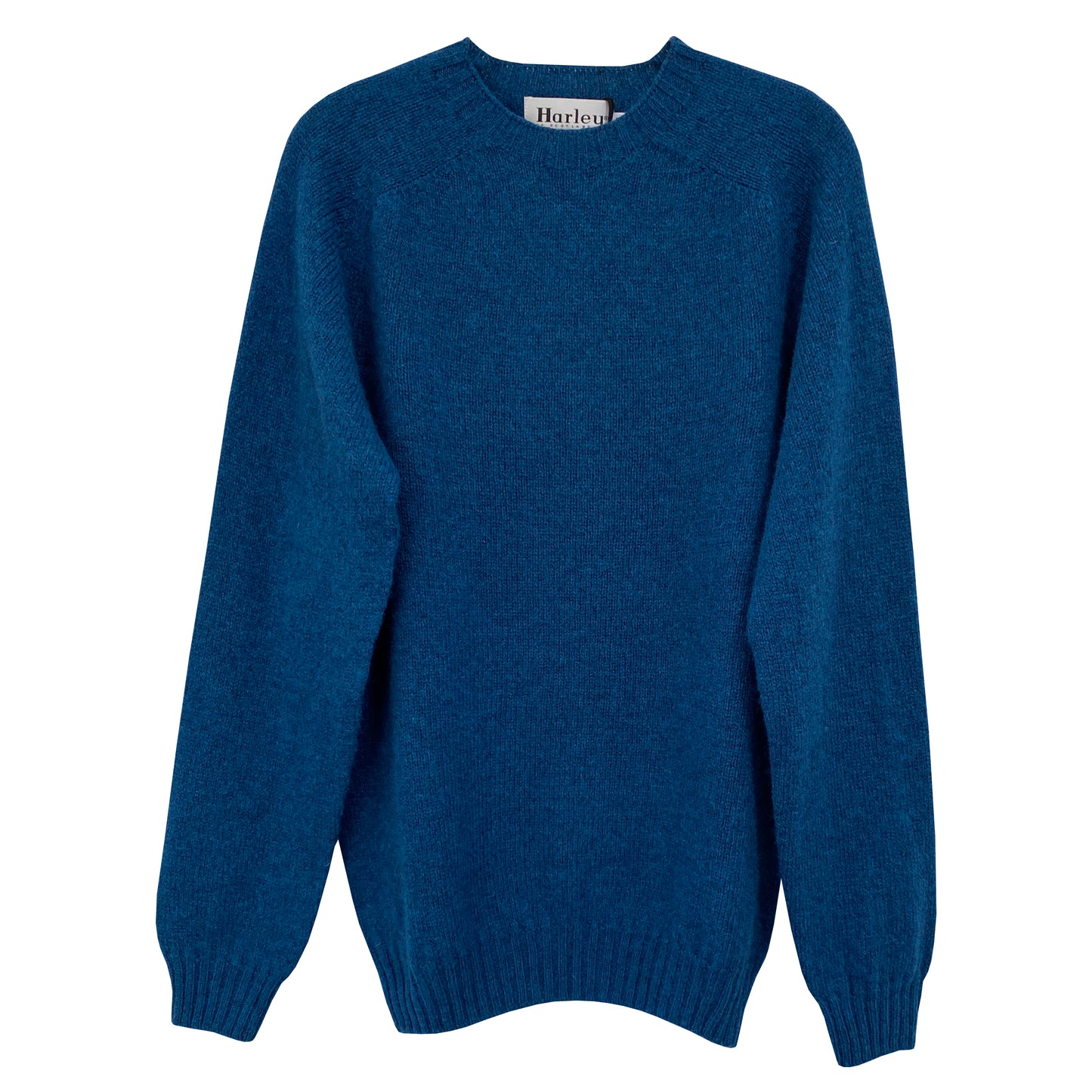 Plain Crew Neck Sweater - Atlantic Spray