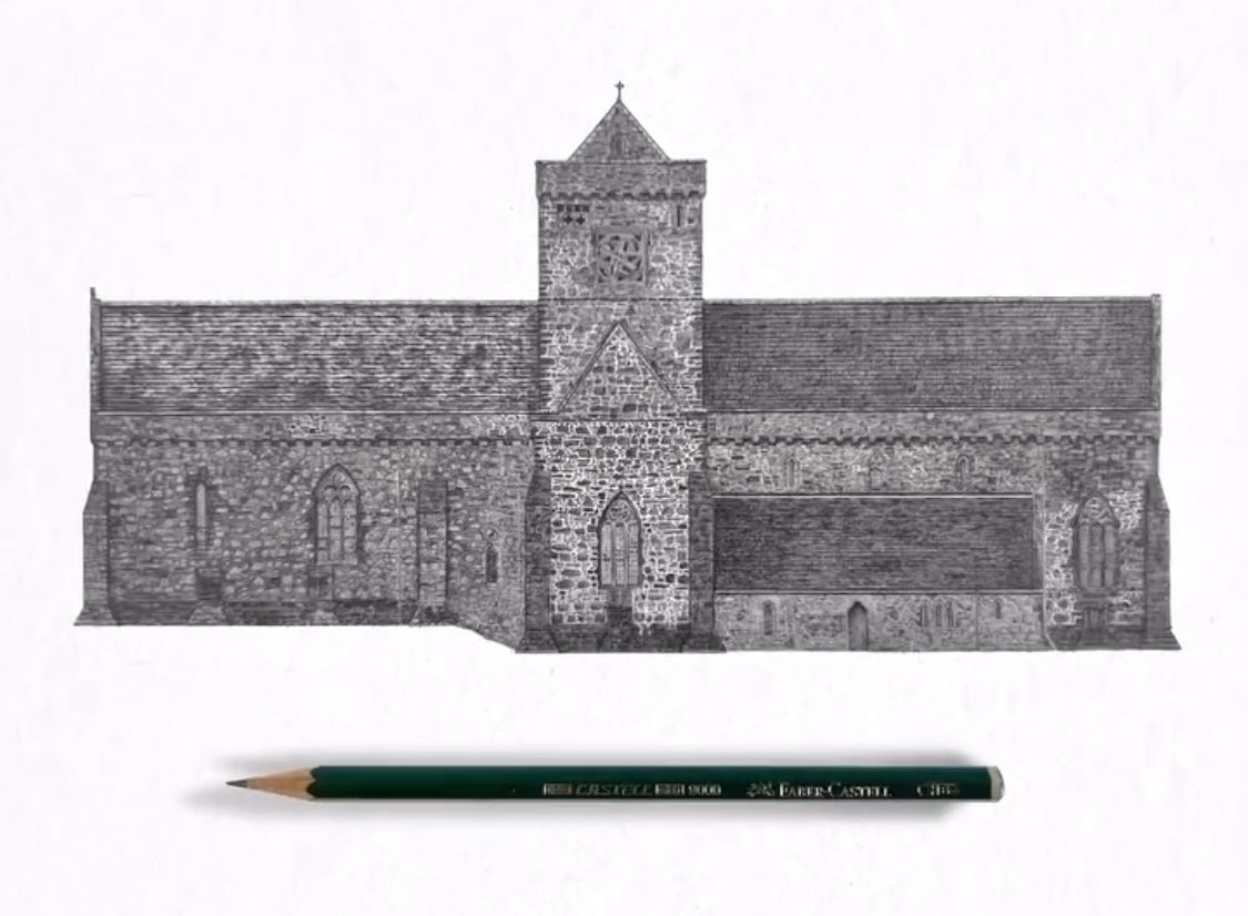 Iona Abbey - Print