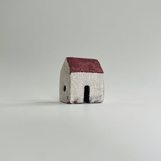 Small Croft House - White & Red Clay I