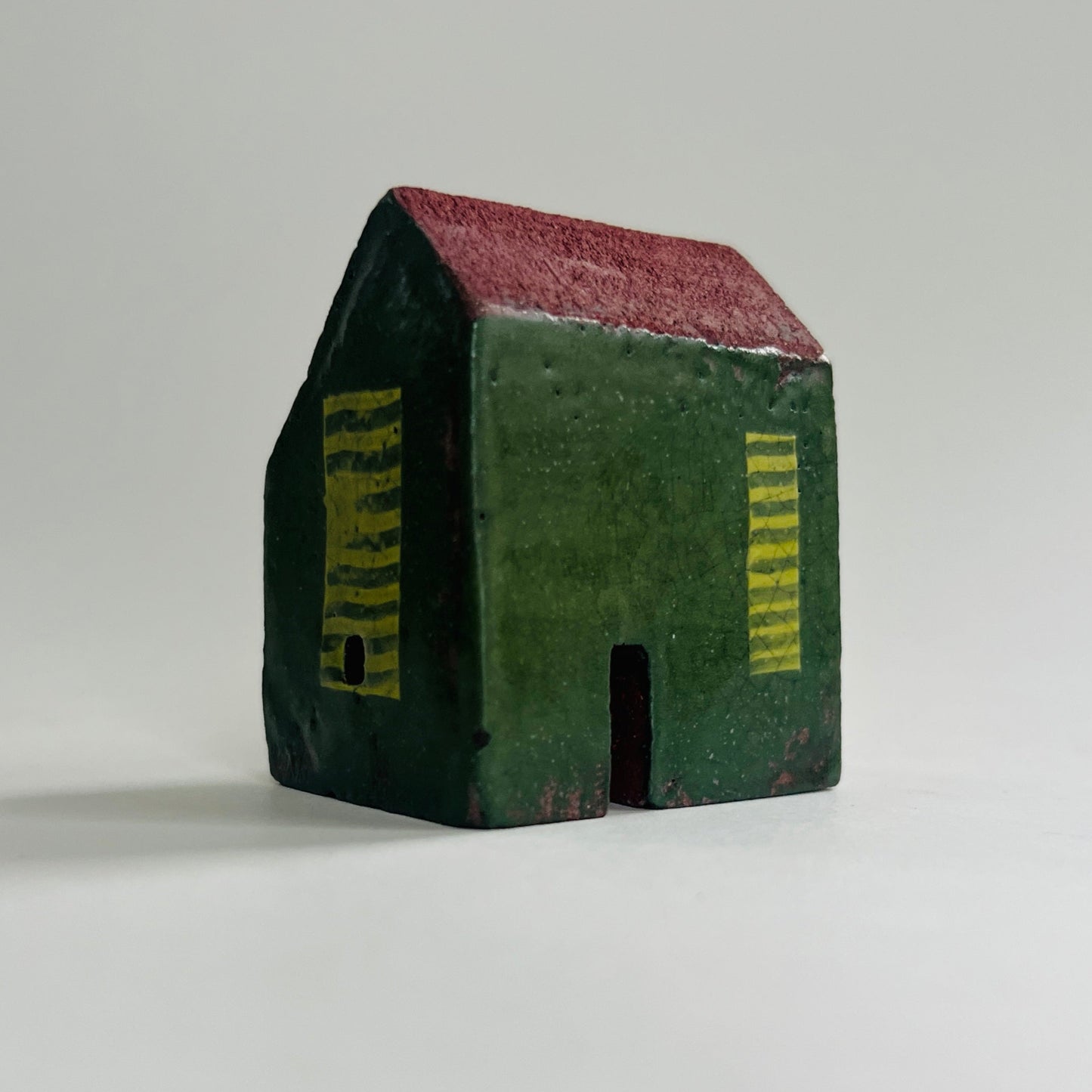 Larger Croft House - Green/Red