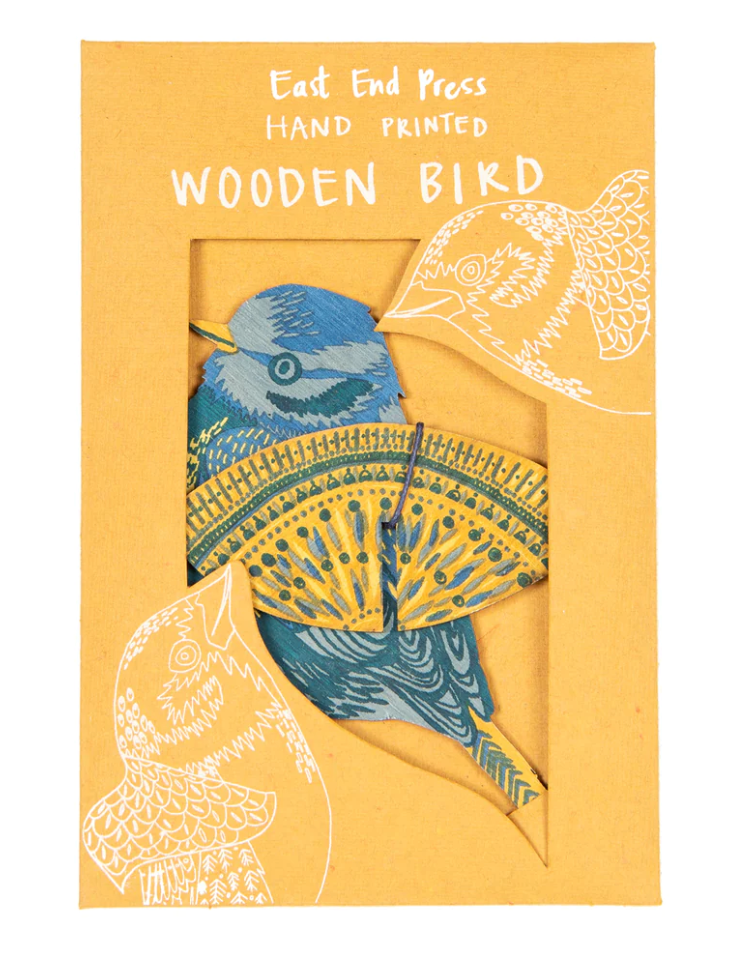 Wooden Bird Decoration