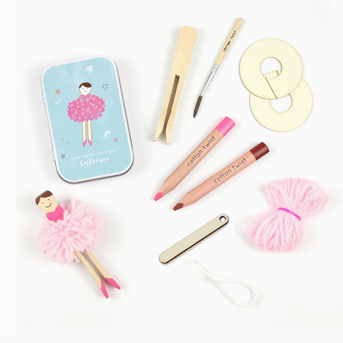 Pom Pom Ballerina Kit