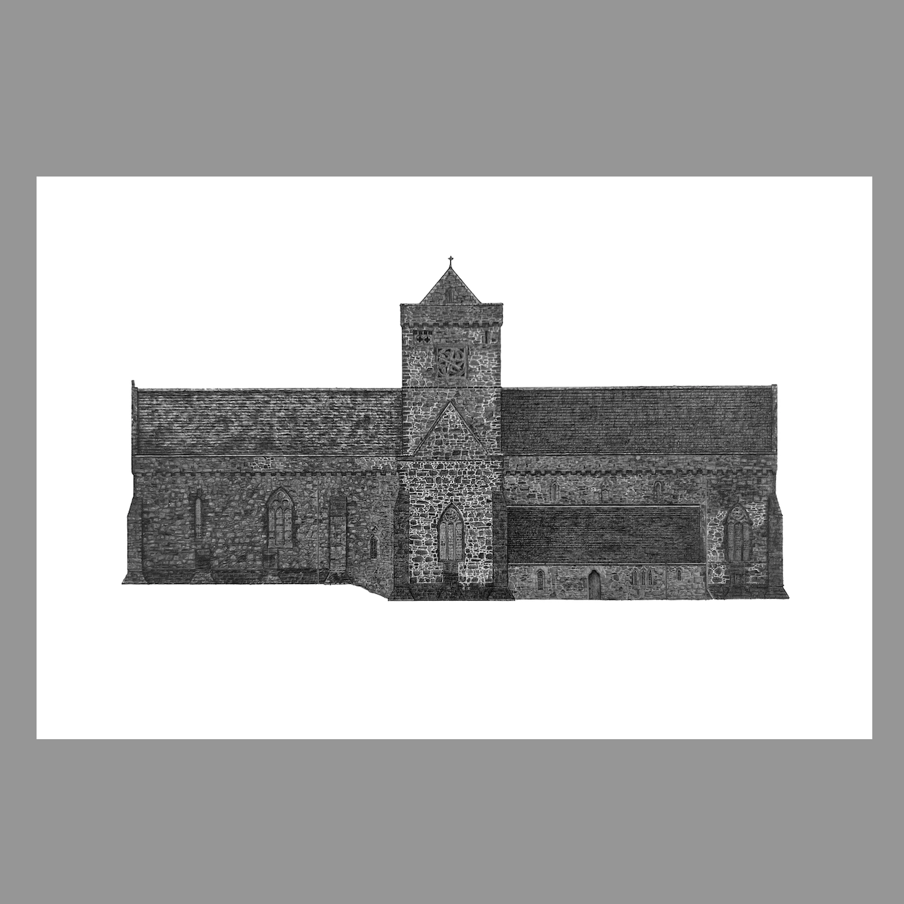 Iona Abbey - Print