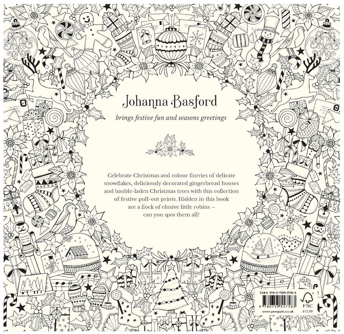 Johanna's Christmas - A Festive Colouring Book