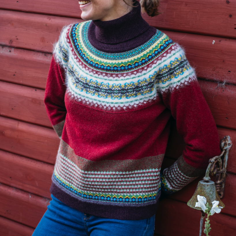 Alpine Roll Neck Sweater - Hemlock