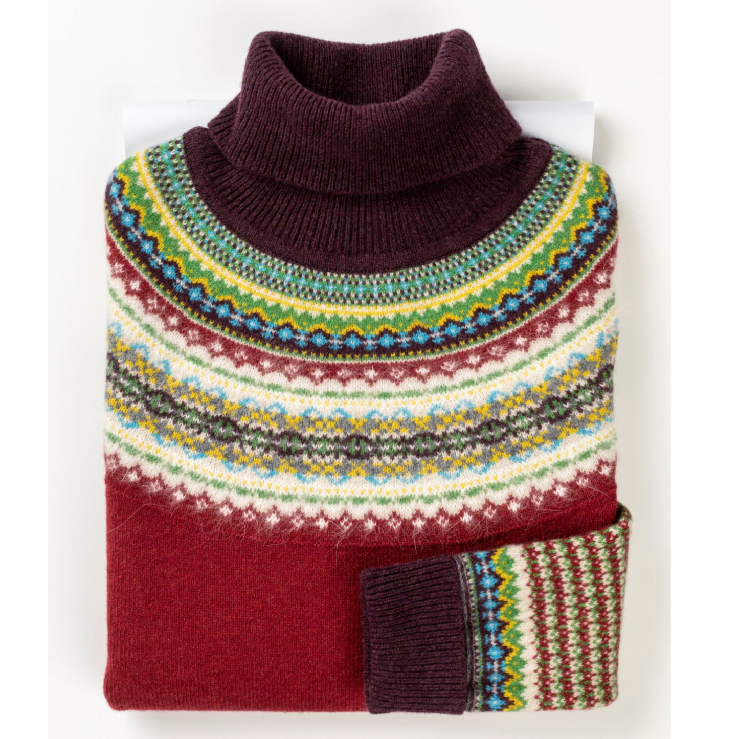 Alpine Roll Neck Sweater - Hemlock