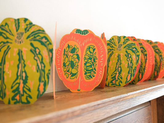 Pumpkins Concertina Garland