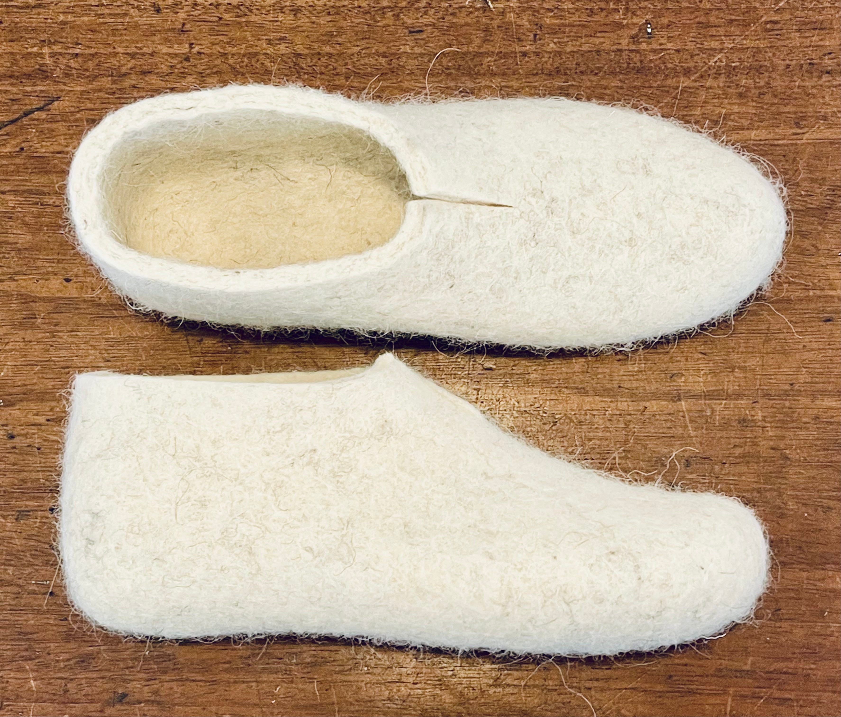 Felted Wool Slippers high quality