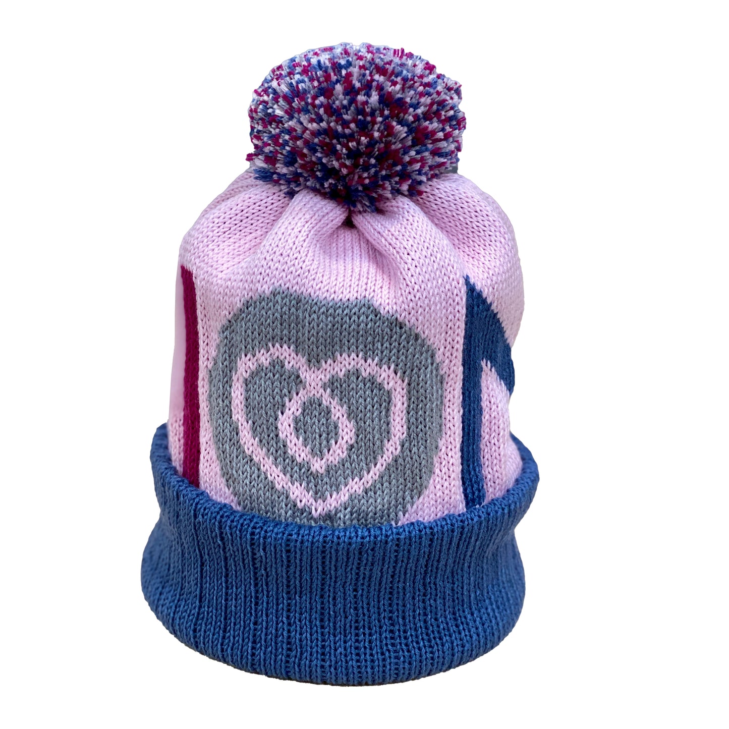 Merino Iona Hat - Pastel Pink