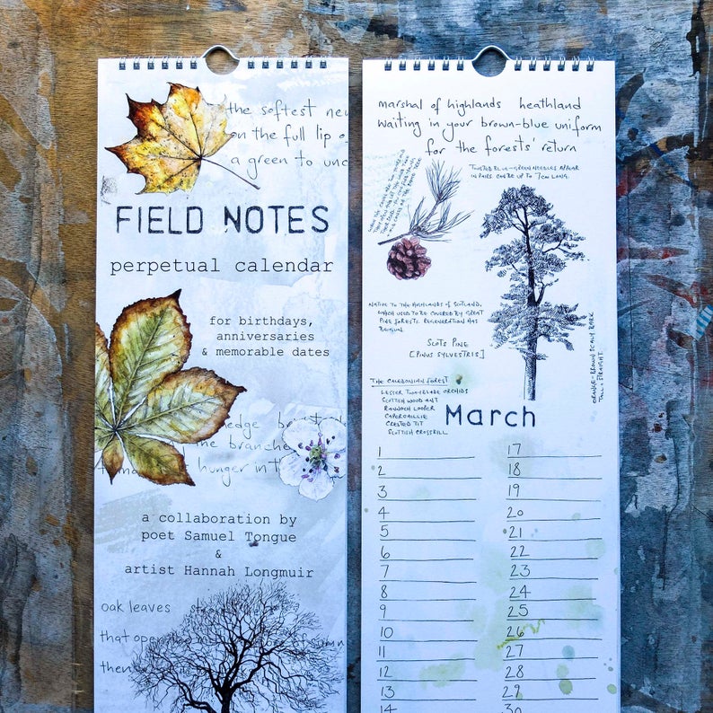 Field Notes Perpetual Calendar