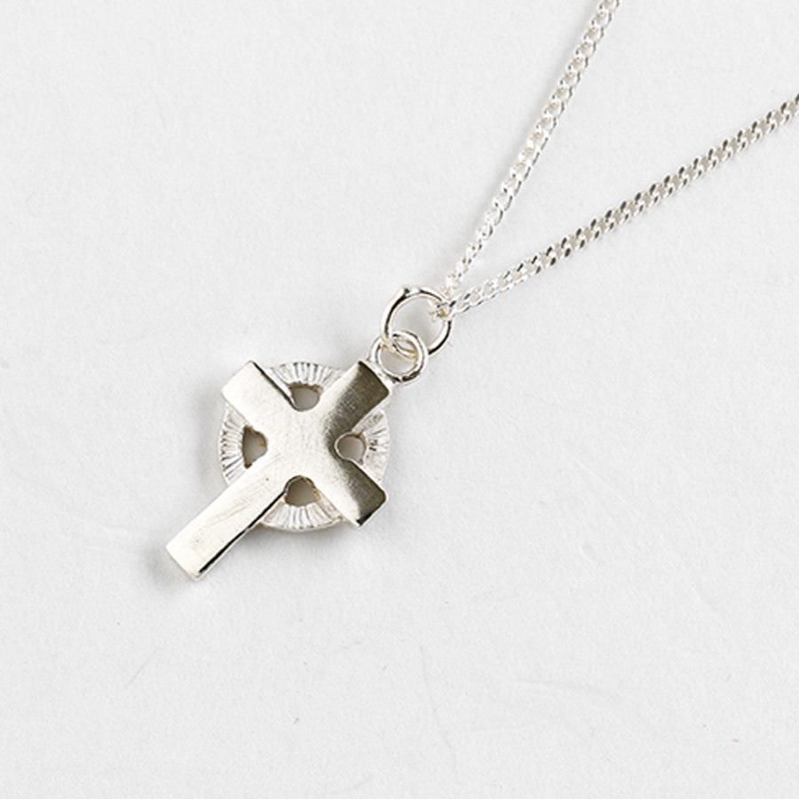 Tiny Celtic Cross Necklace